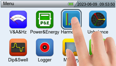 4.3 Inch Touch Screen Display for a Easier Operation